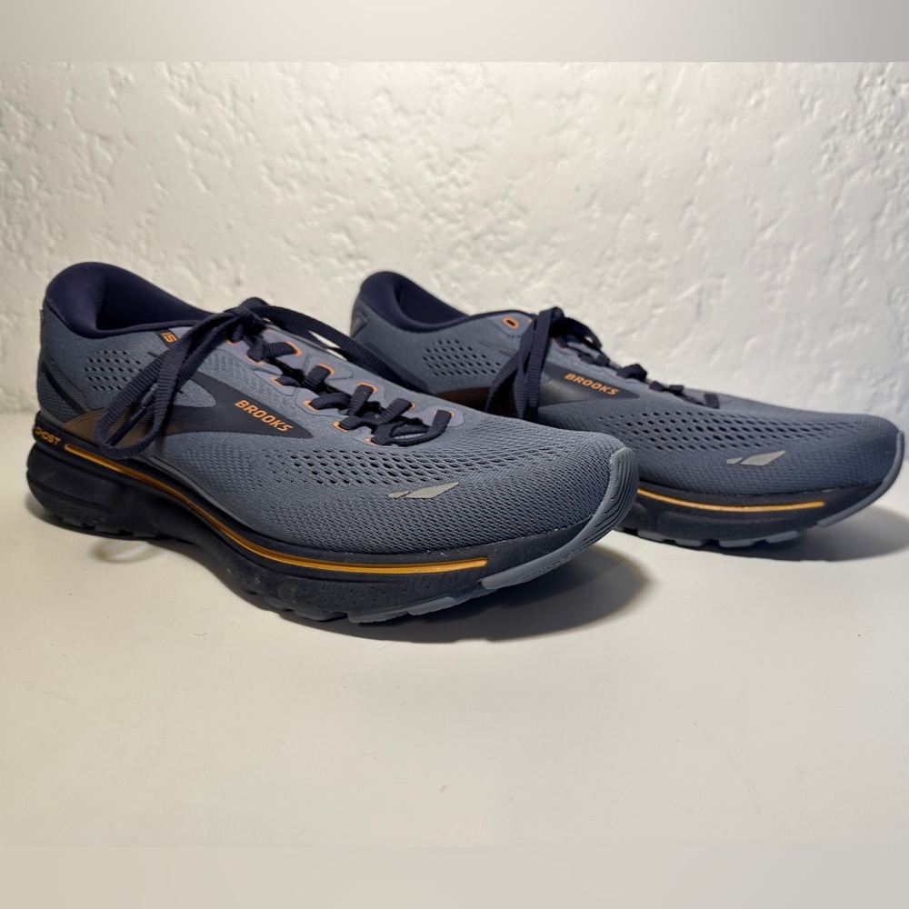 Men’s Brooks Ghost 15 Flintstone/Peacoat/Oak Running Sneaker
